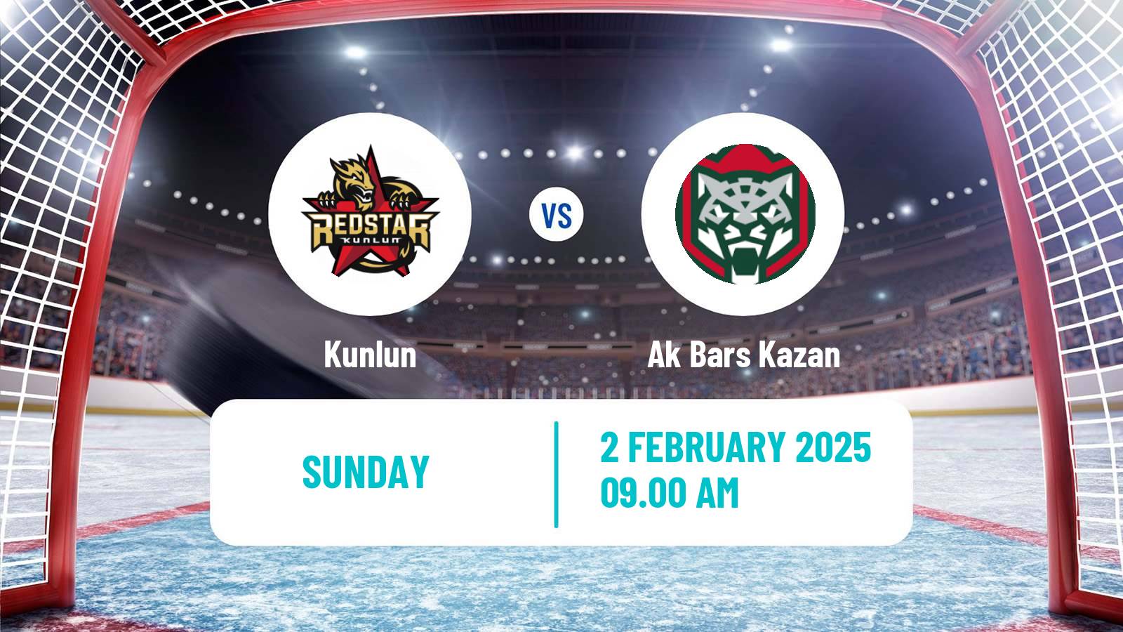 Hockey KHL Kunlun - Ak Bars Kazan