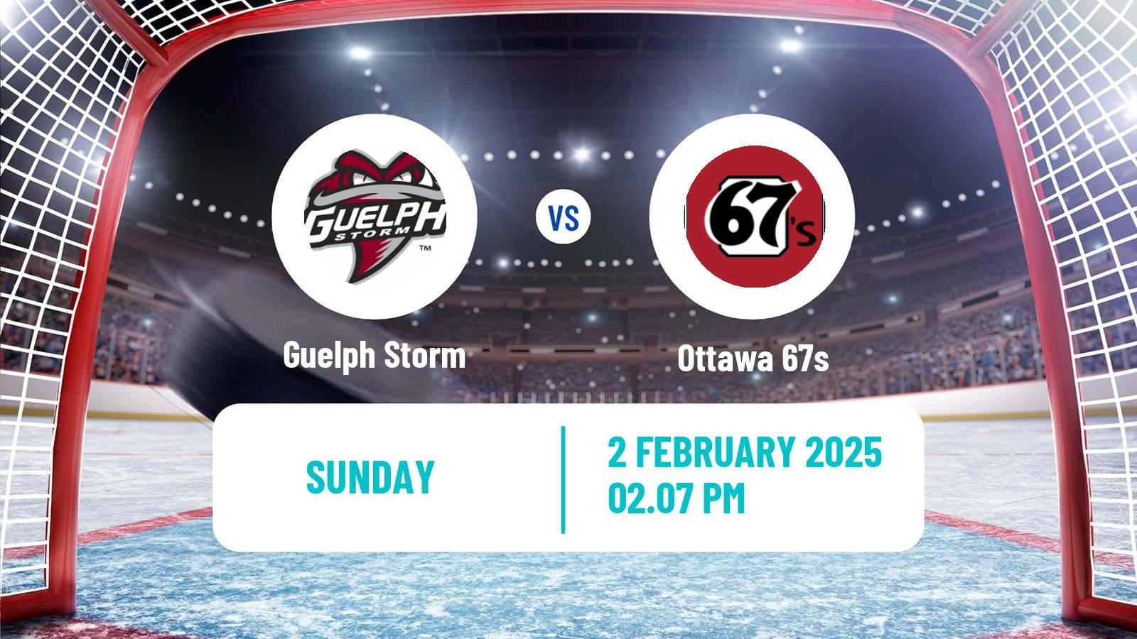 Hockey OHL Guelph Storm - Ottawa 67s