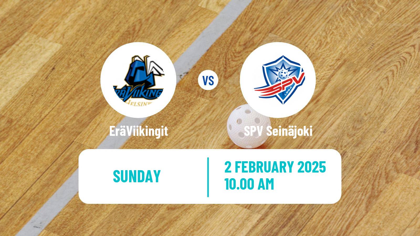 Floorball Finnish F-Liiga EräViikingit - SPV Seinäjoki