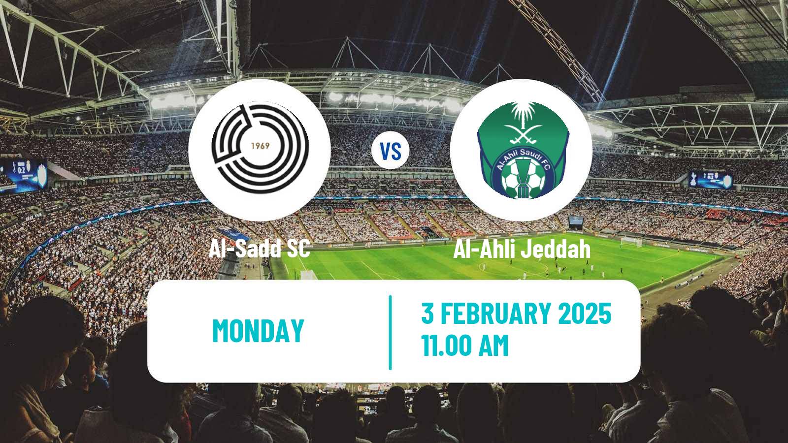 Soccer AFC Champions League Al-Sadd - Al-Ahli Jeddah