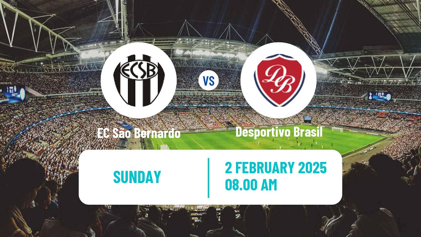 Soccer Brazilian Campeonato Paulista A3 EC São Bernardo - Desportivo Brasil