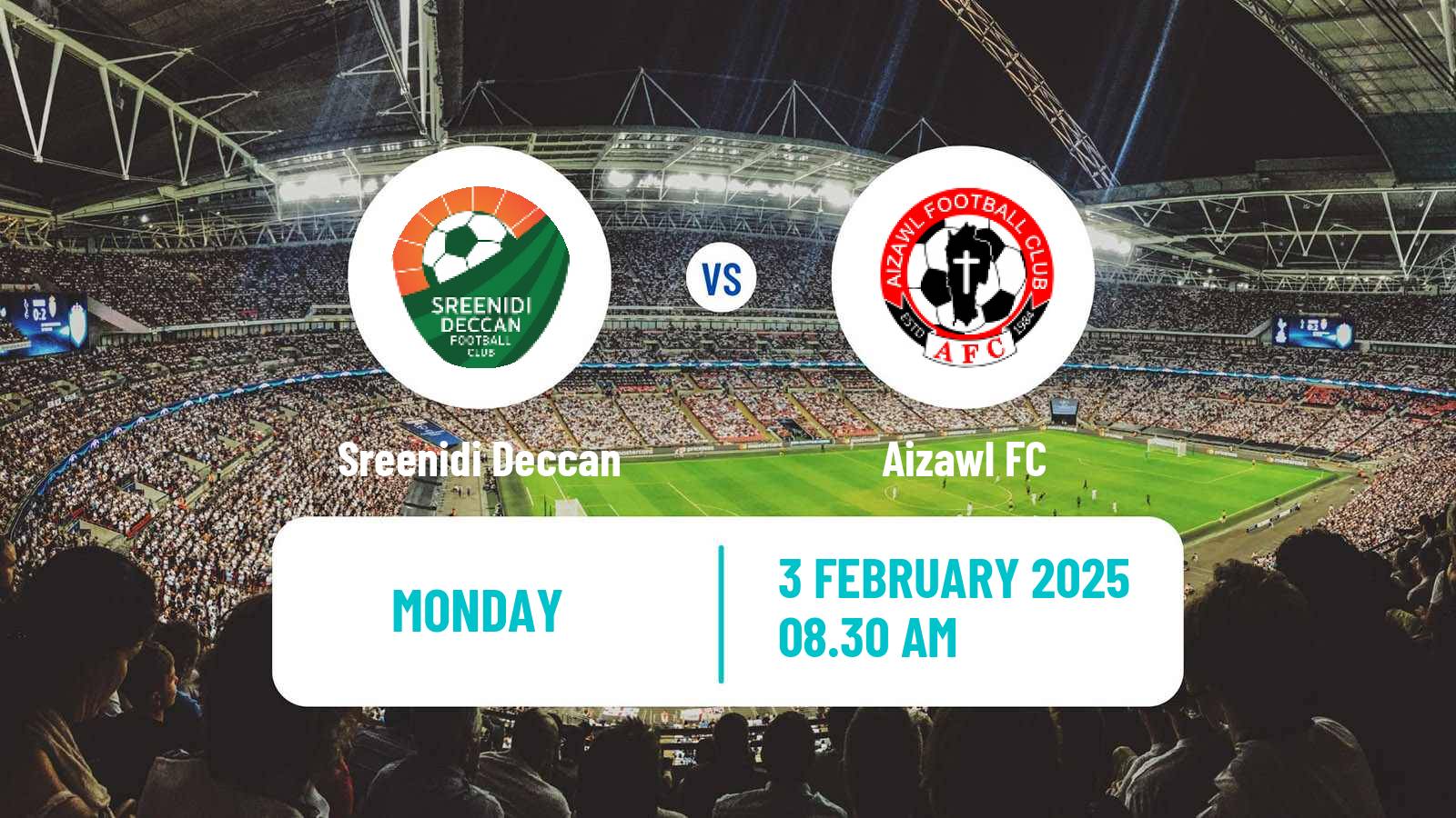 Soccer Indian I-League Sreenidi Deccan - Aizawl