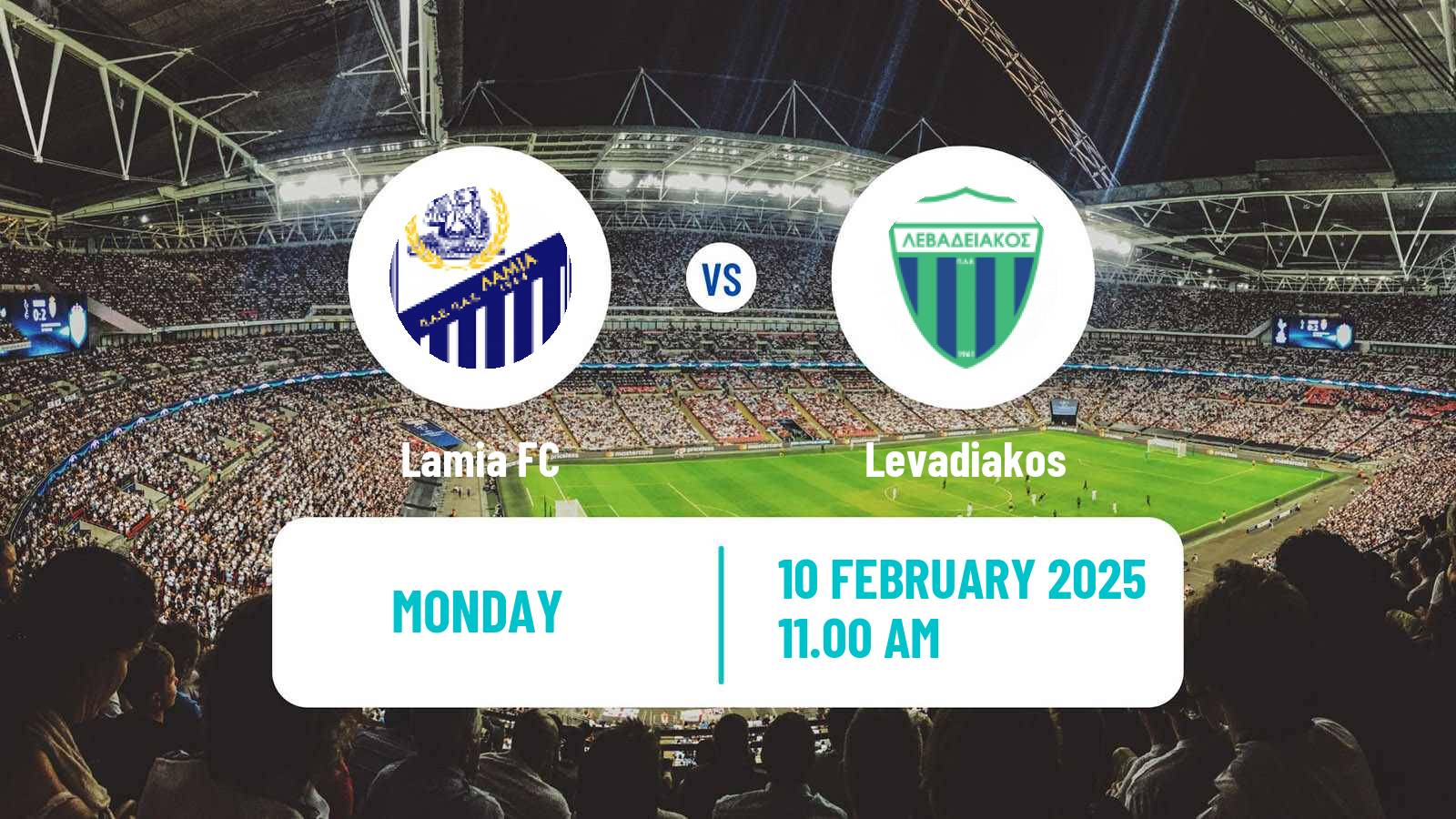 Soccer Greek Super League Lamia - Levadiakos