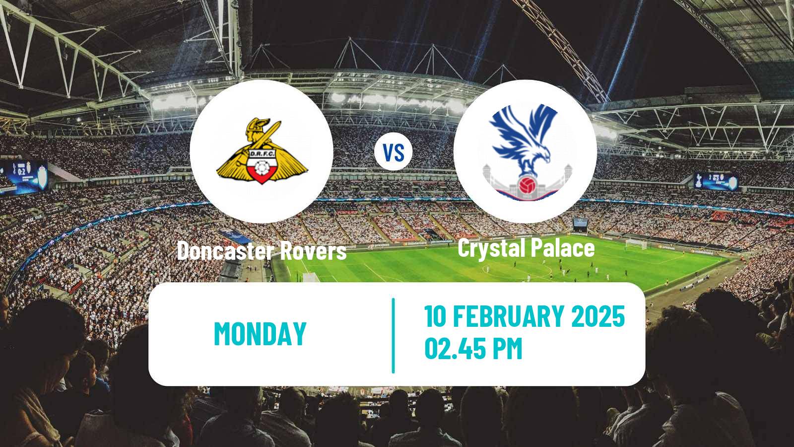 Soccer English FA Cup Doncaster Rovers - Crystal Palace