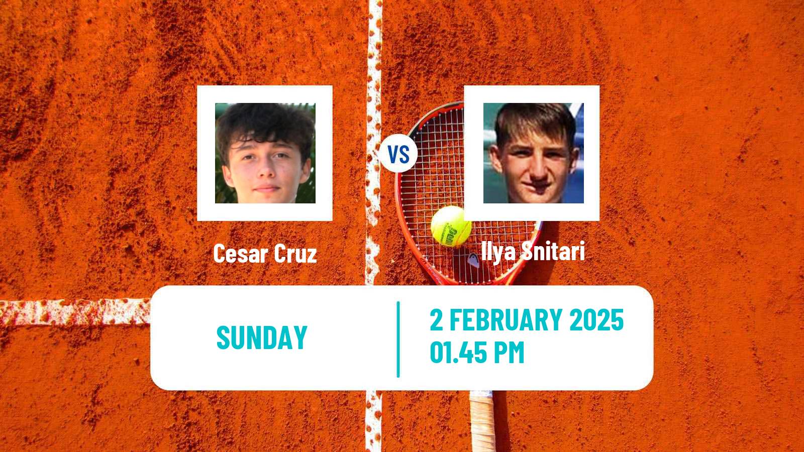 Tennis Davis Cup World Group II Cesar Cruz - Ilya Snitari