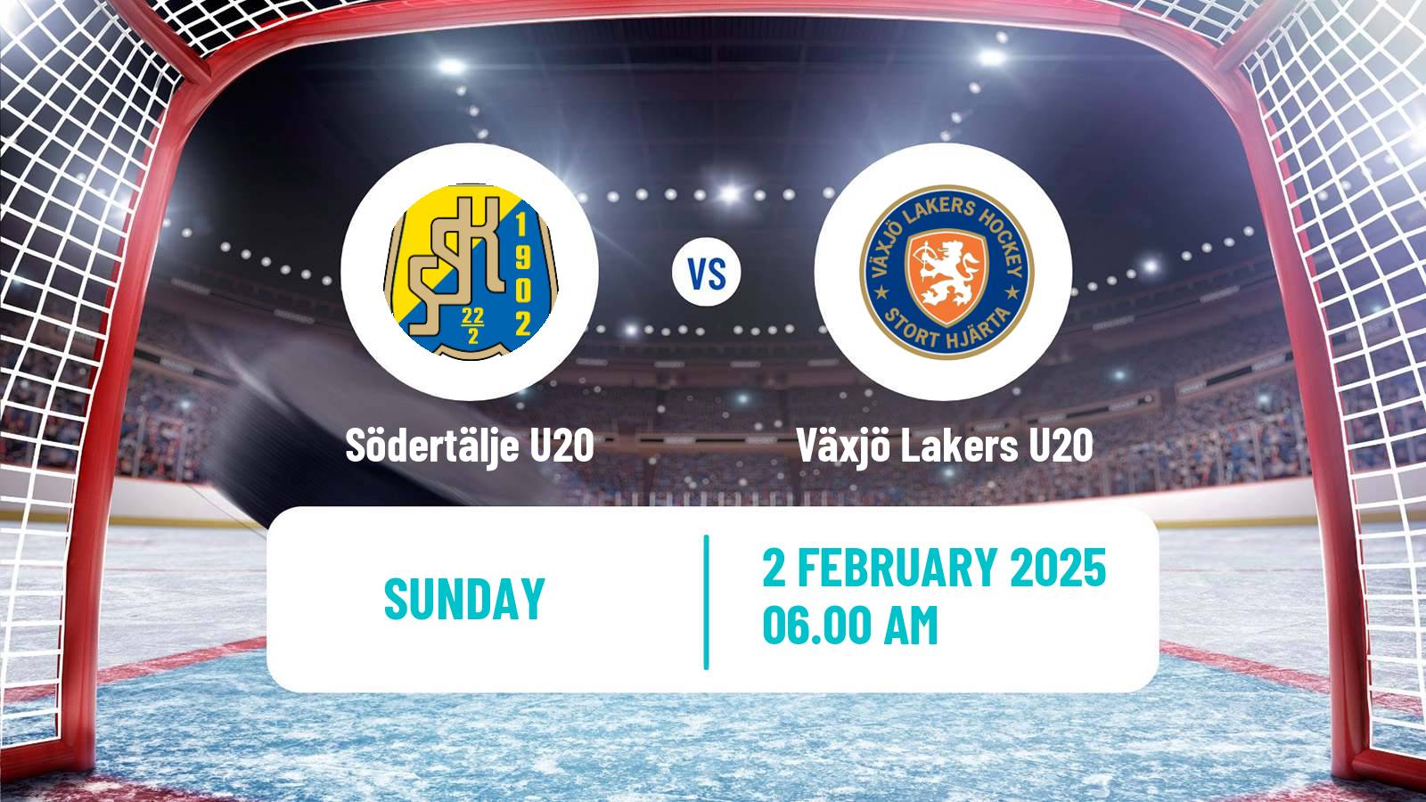 Hockey Swedish Superelit U20 Hockey Södertälje U20 - Växjö Lakers U20