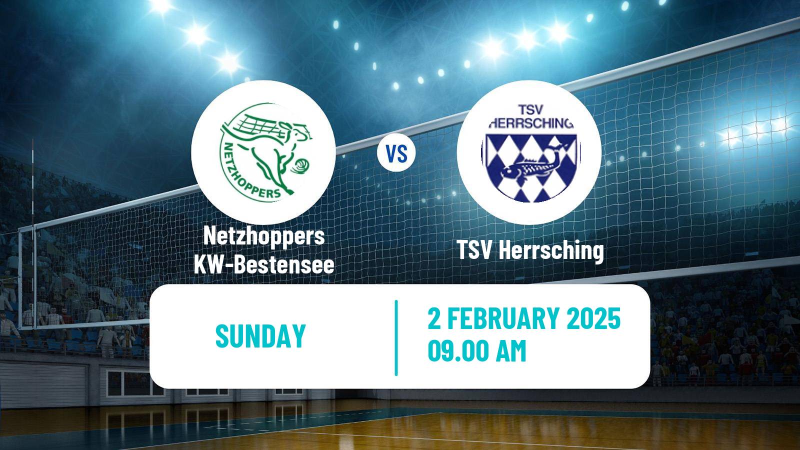 Volleyball German Bundesliga Volleyball Netzhoppers KW-Bestensee - TSV Herrsching