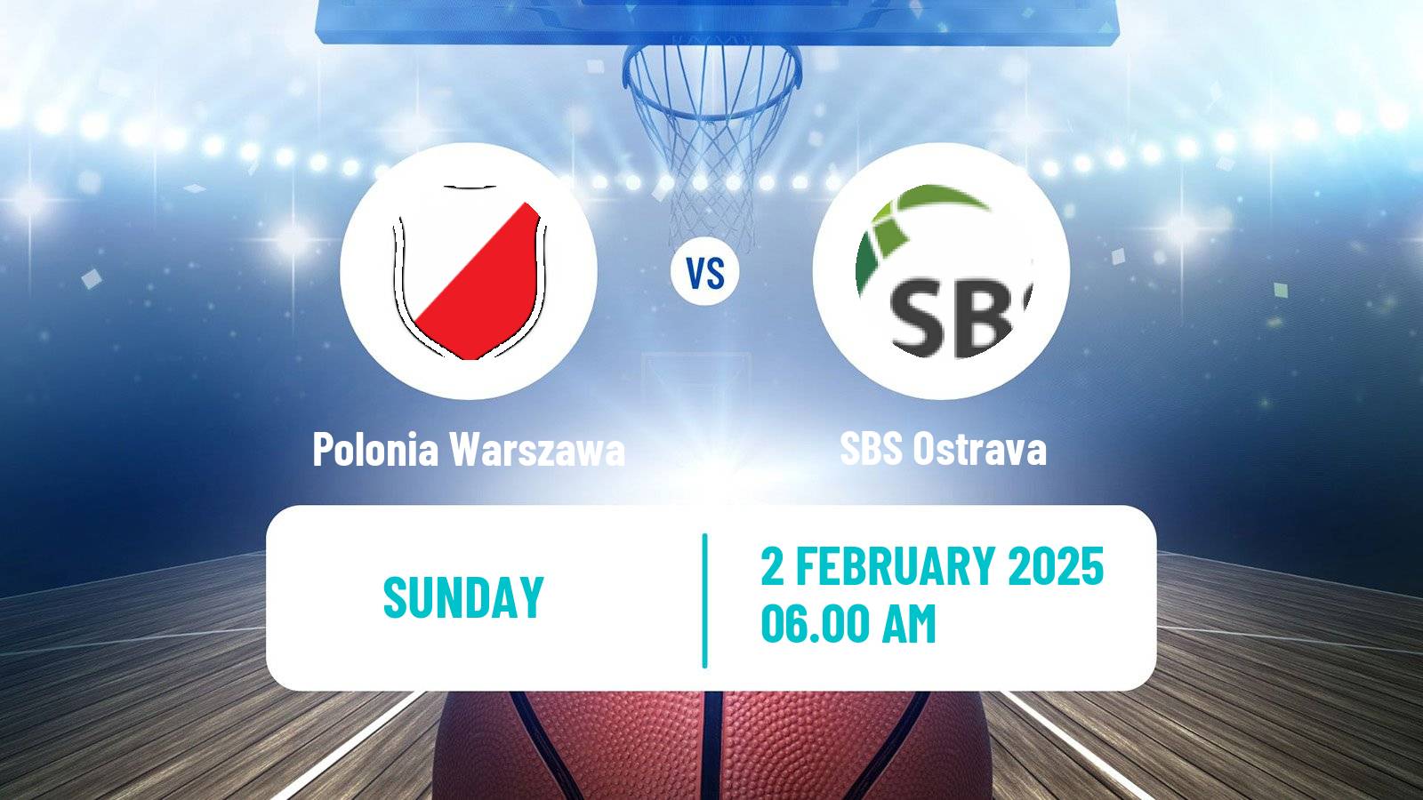 Basketball EWBL Women Polonia Warszawa - Ostrava