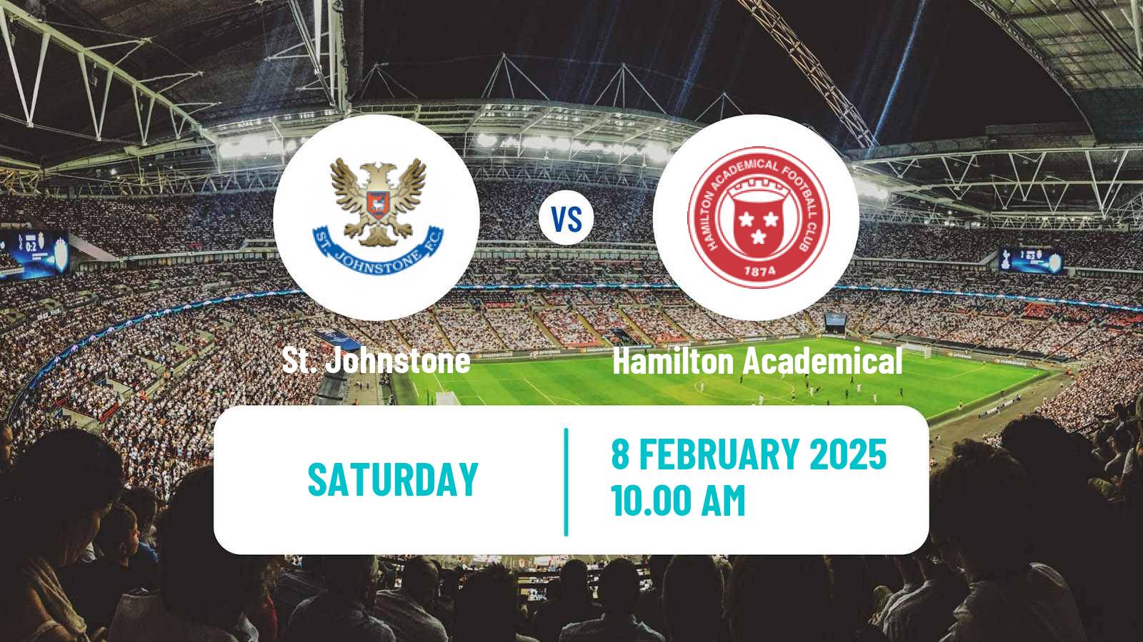 Soccer Scottish Cup St. Johnstone - Hamilton Academical