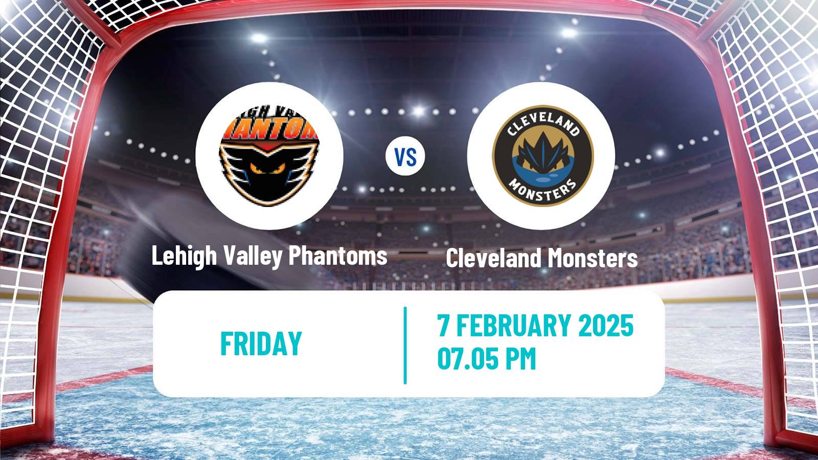 Hockey AHL Lehigh Valley Phantoms - Cleveland Monsters