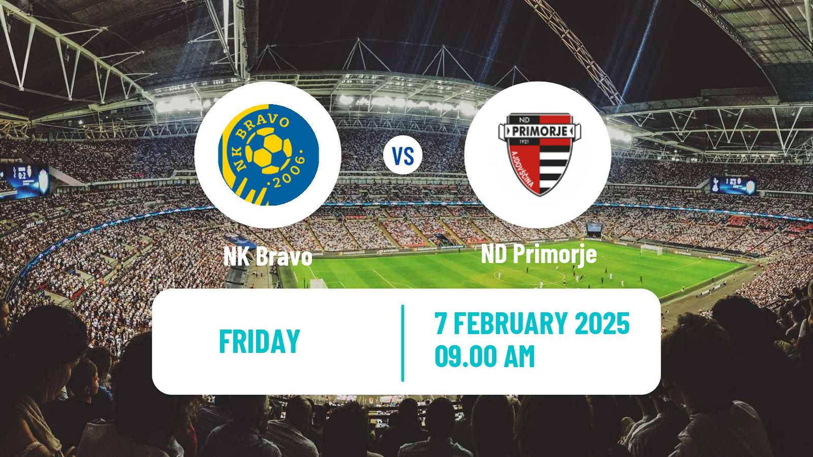 Soccer Slovenian PrvaLiga NK Bravo - Primorje