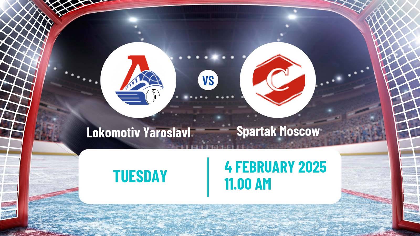 Hockey KHL Lokomotiv Yaroslavl - Spartak Moscow