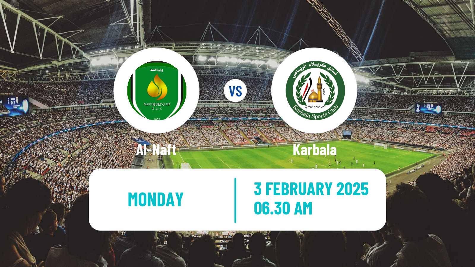 Soccer Iraqi Premier League Al-Naft - Karbala