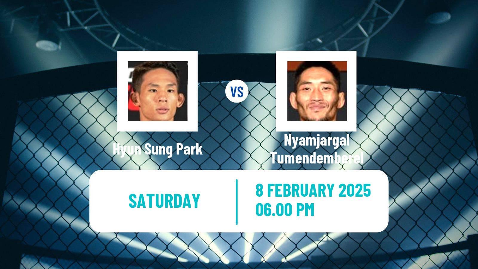 MMA Flyweight UFC Men Hyun Sung Park - Nyamjargal Tumendemberel