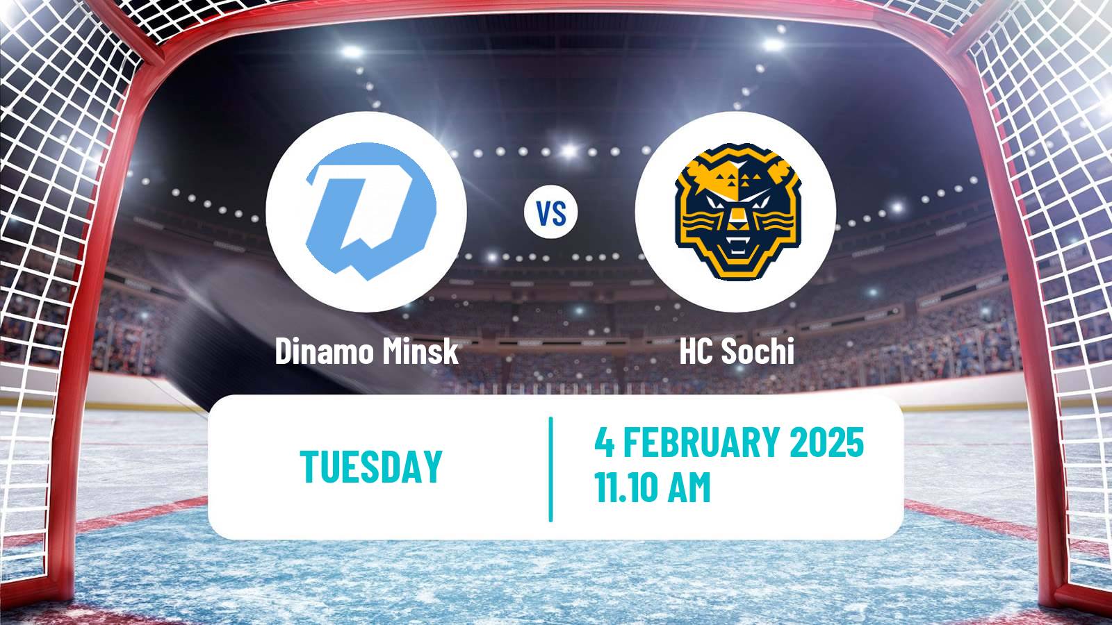 Hockey KHL Dinamo Minsk - Sochi