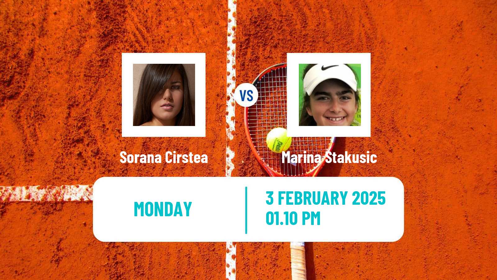 Tennis WTA Cluj Napoca Sorana Cirstea - Marina Stakusic