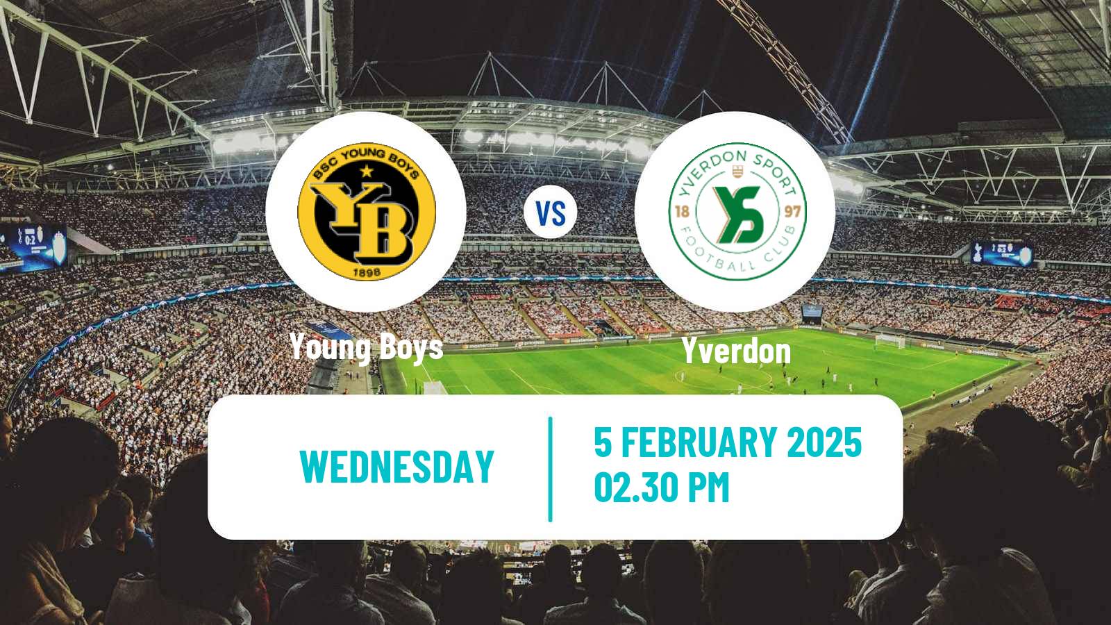 Soccer Swiss Super League Young Boys - Yverdon