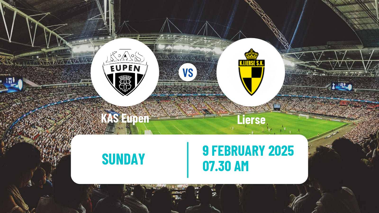 Soccer Belgian Сhallenger Pro League Eupen - Lierse