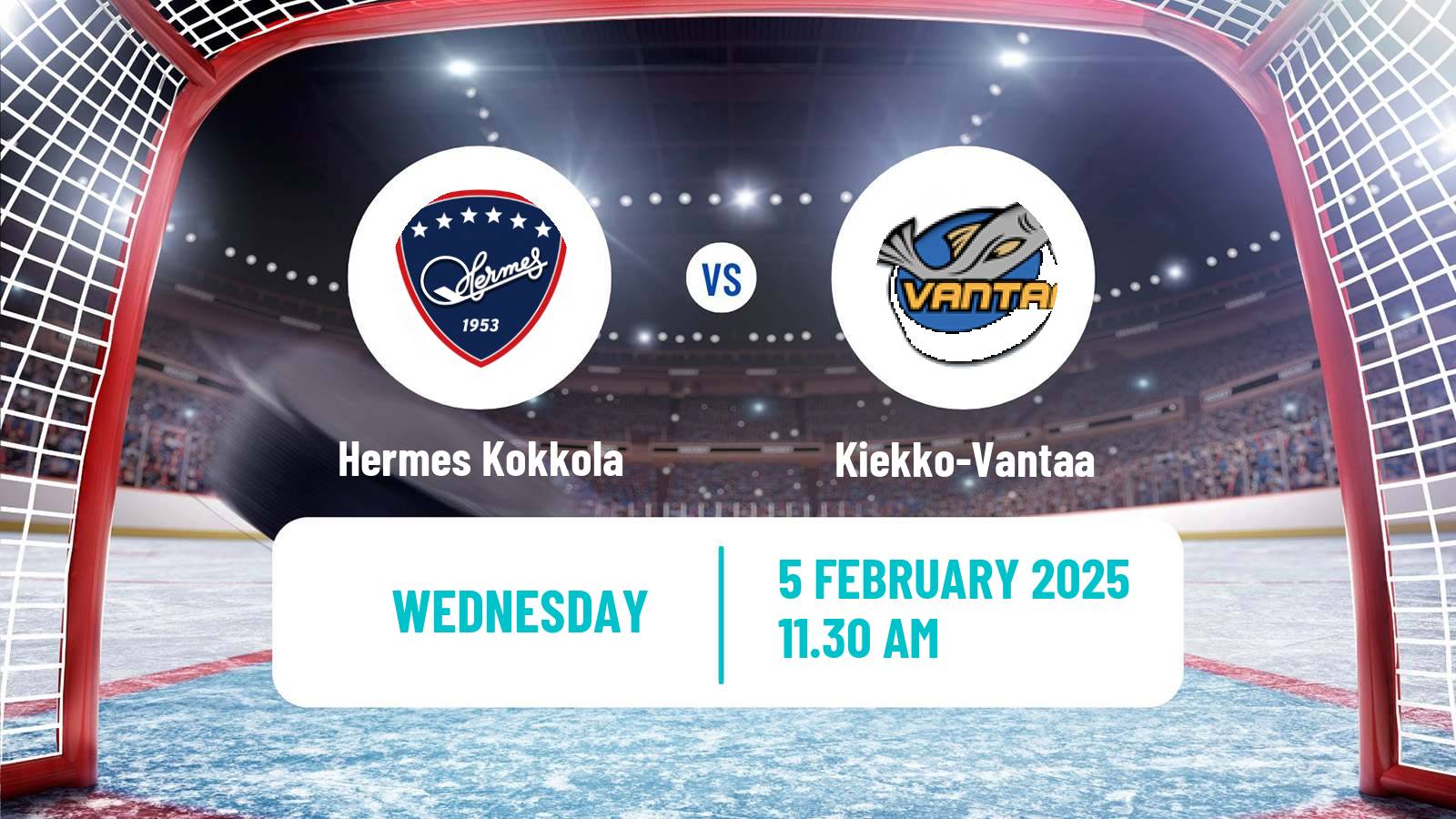 Hockey Finnish Mestis Hermes Kokkola - Kiekko-Vantaa