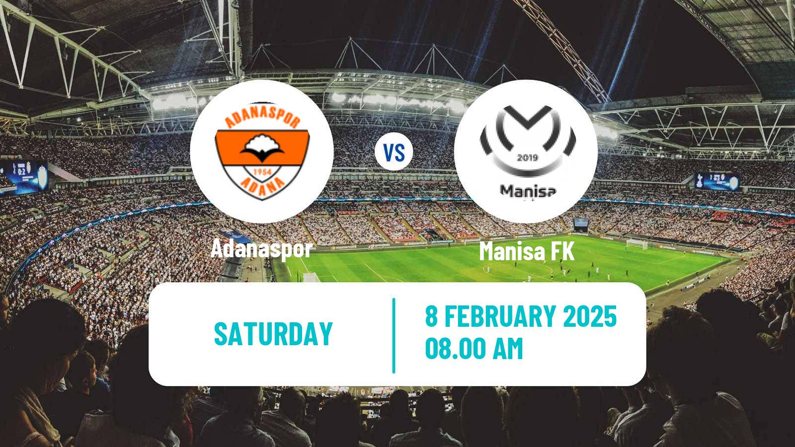 Soccer Turkish First League Adanaspor - Manisa FK