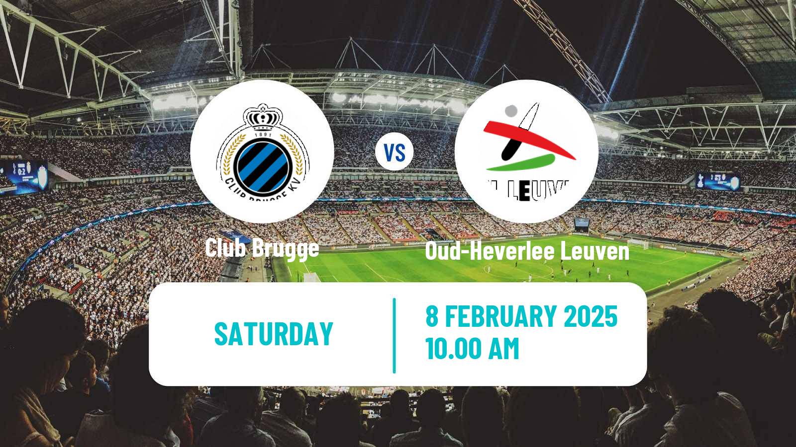 Soccer Belgian Jupiler Pro League Club Brugge - Oud-Heverlee Leuven