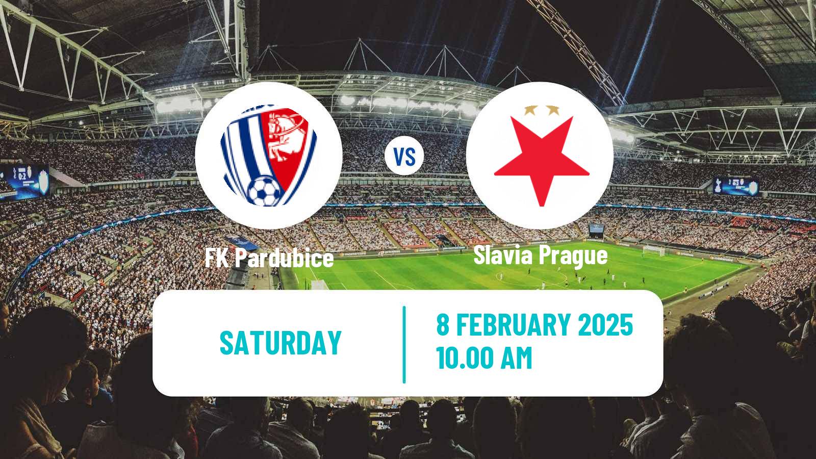 Soccer Czech 1 Liga Pardubice - Slavia Prague