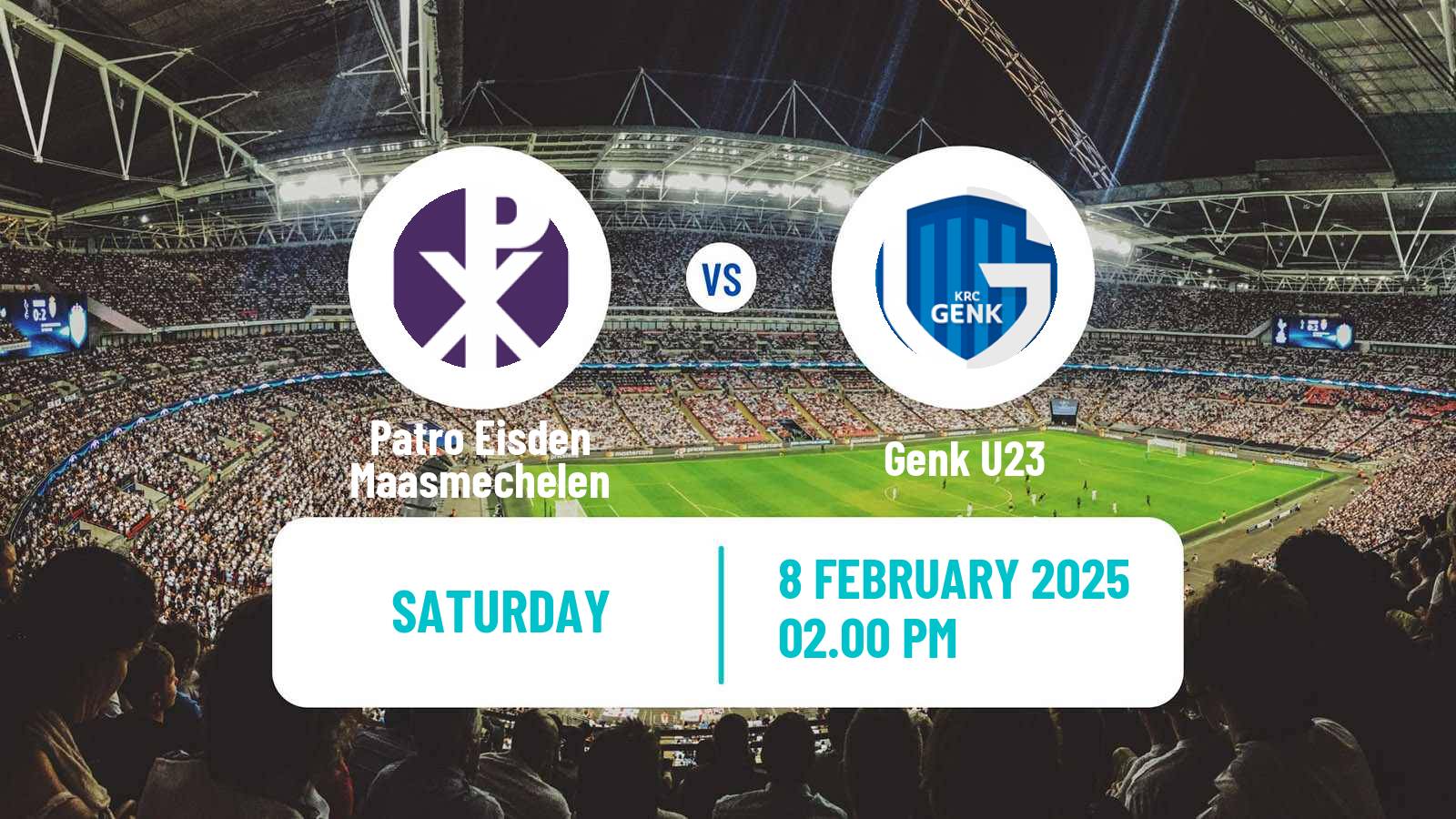 Soccer Belgian Сhallenger Pro League Patro Eisden Maasmechelen - Genk U23