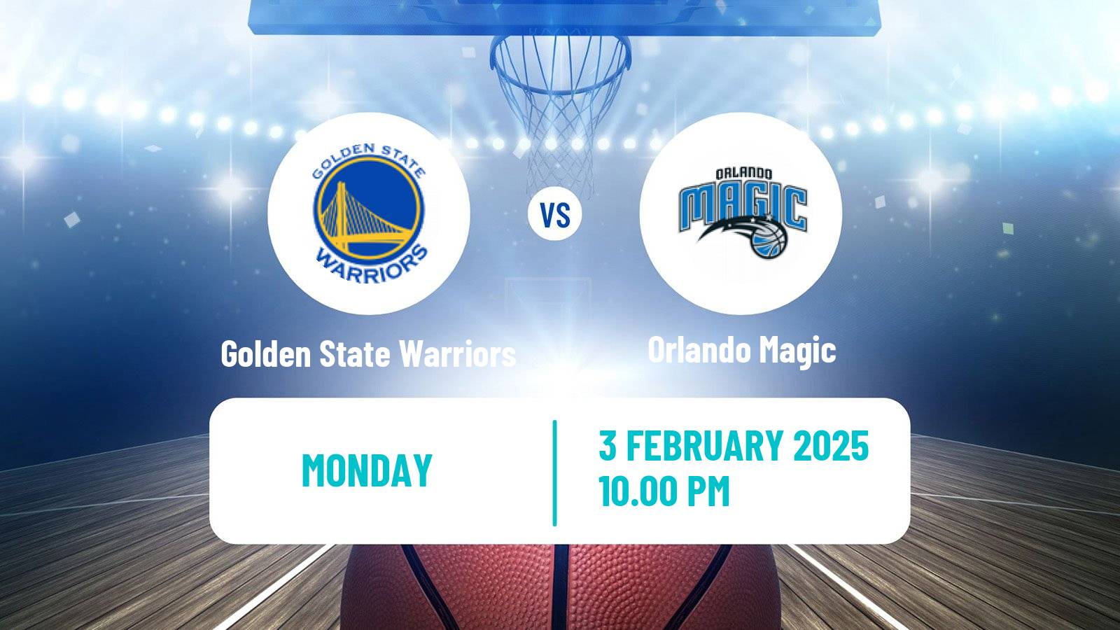 Basketball NBA Golden State Warriors - Orlando Magic