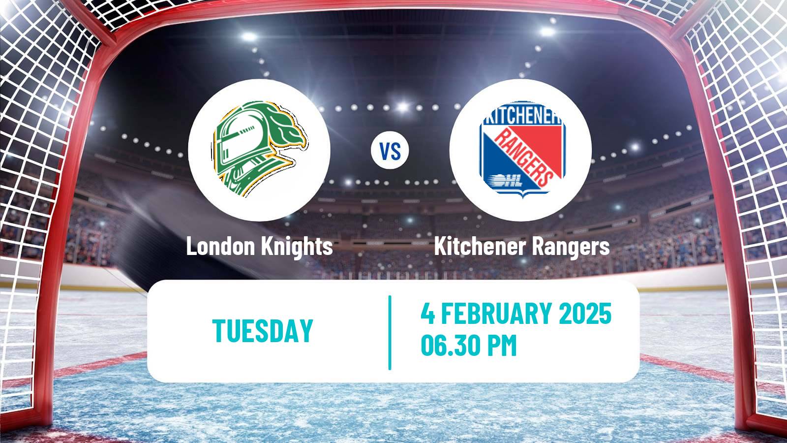 Hockey OHL London Knights - Kitchener Rangers