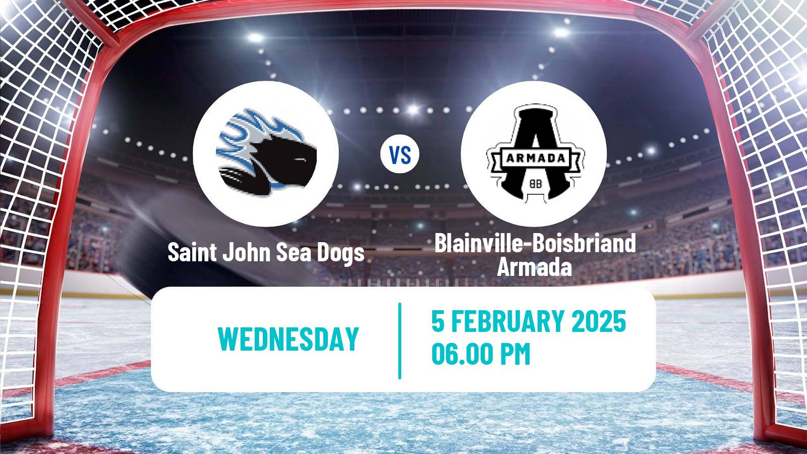 Hockey QMJHL Saint John Sea Dogs - Blainville-Boisbriand Armada