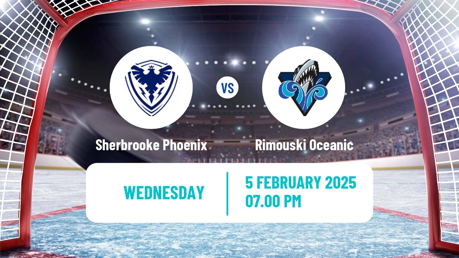 Hockey QMJHL Sherbrooke Phoenix - Rimouski Oceanic