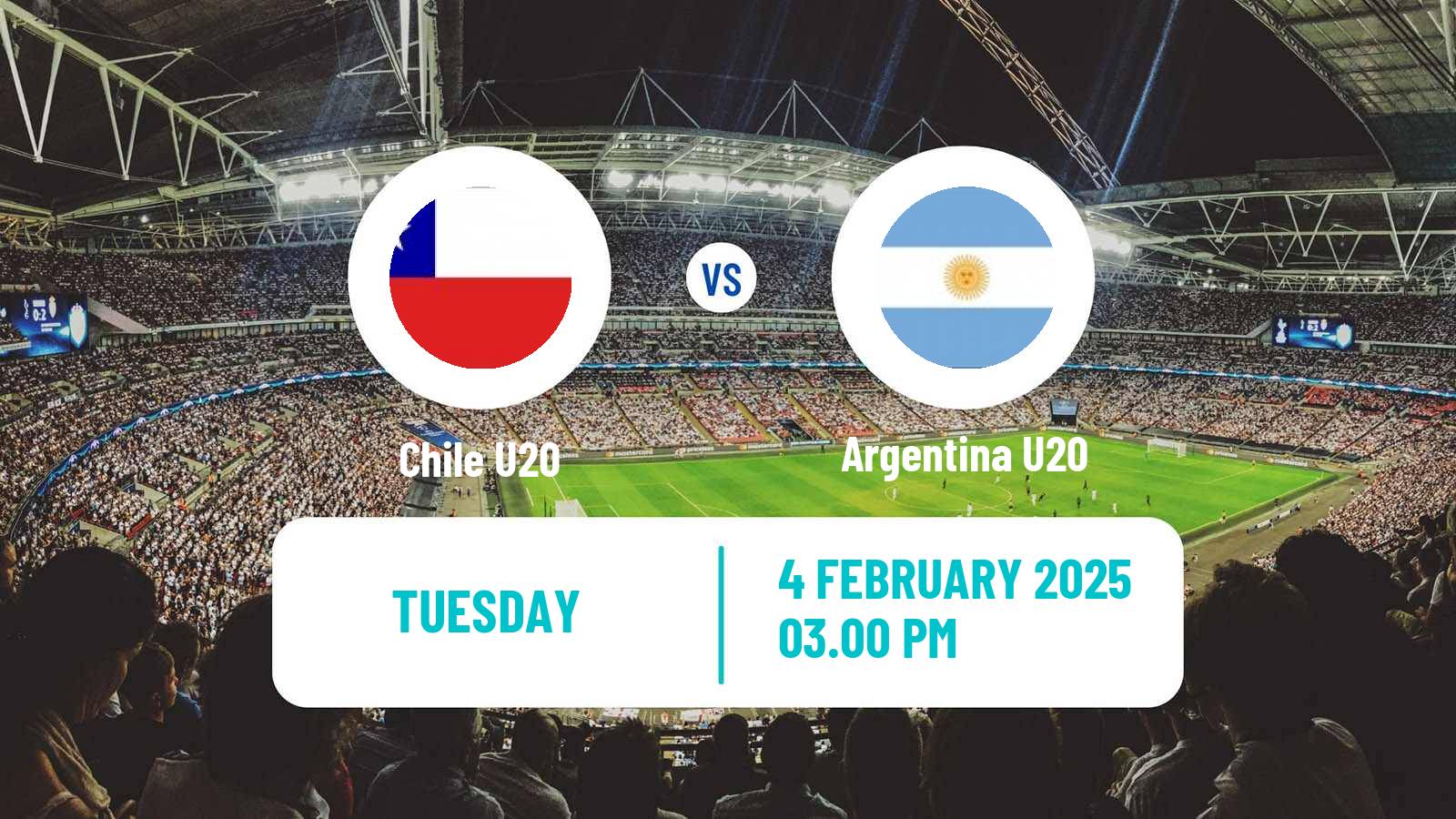 Soccer South American Championship U20 Chile U20 - Argentina U20