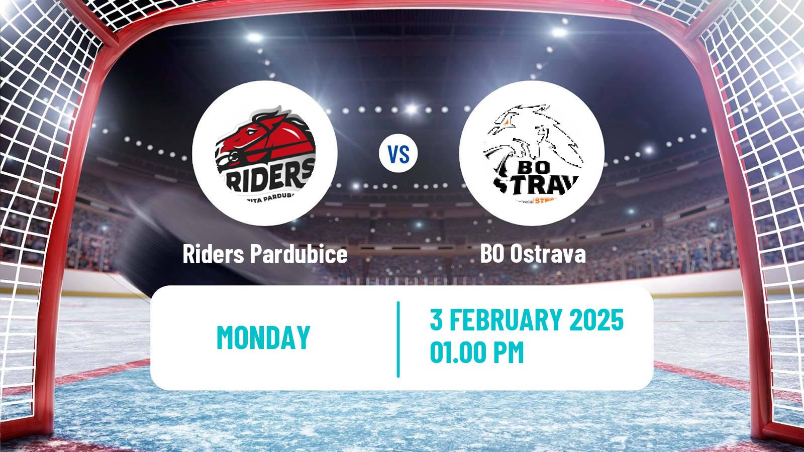 Hockey Czech ULLH Riders Pardubice - BO Ostrava