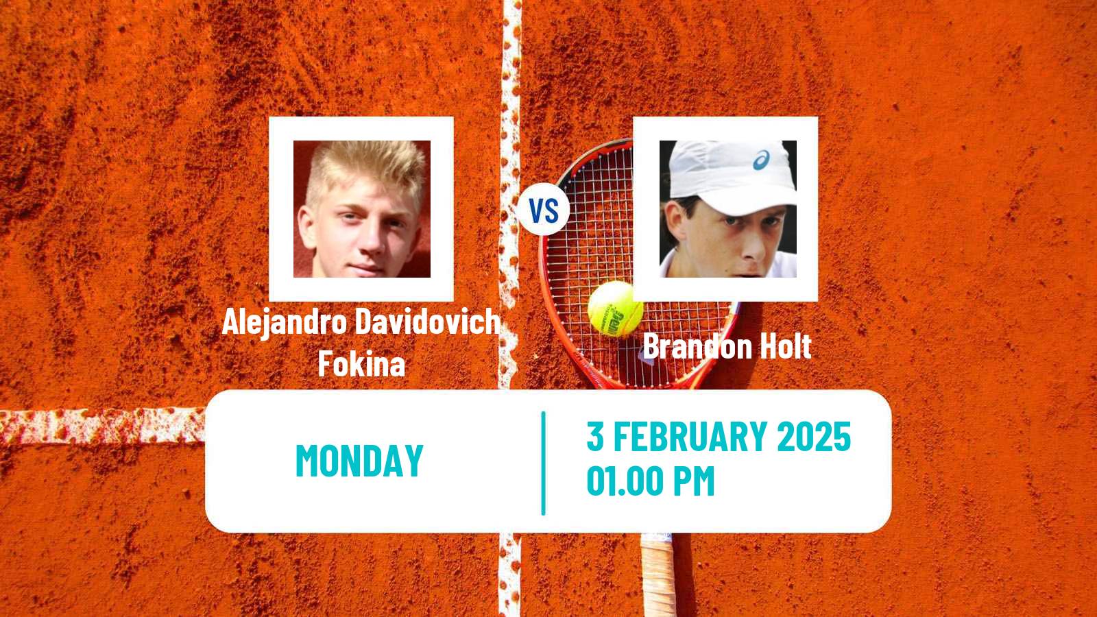 Tennis ATP Dallas Alejandro Davidovich Fokina - Brandon Holt