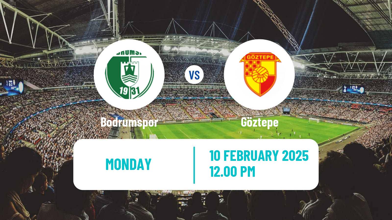 Soccer Turkish Super League Bodrumspor - Göztepe