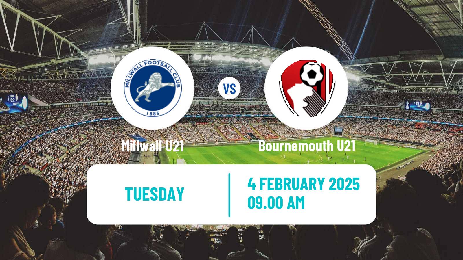 Soccer English Professional Development League Millwall U21 - Bournemouth U21