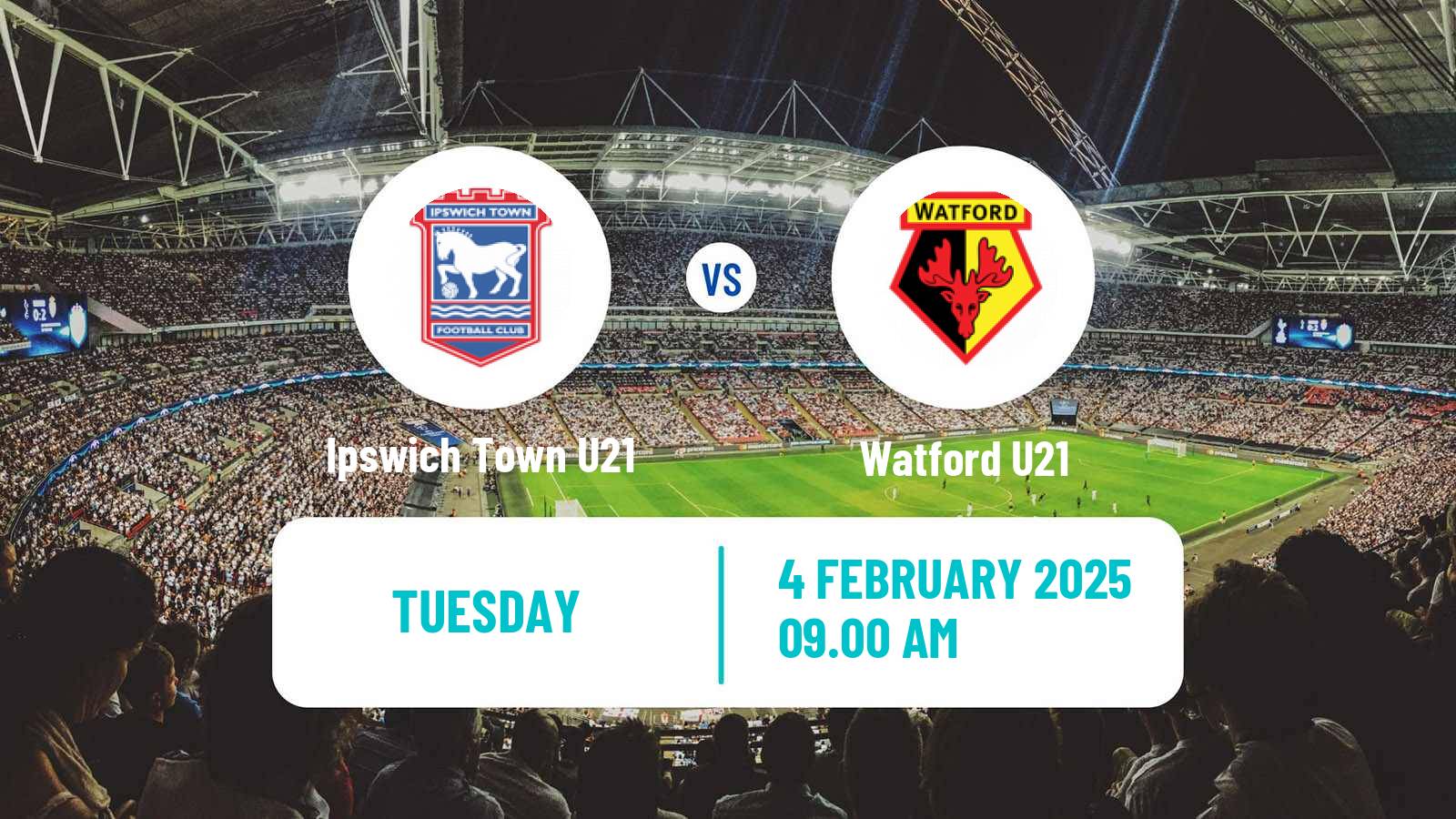 Soccer English Premier League Cup Ipswich Town U21 - Watford U21