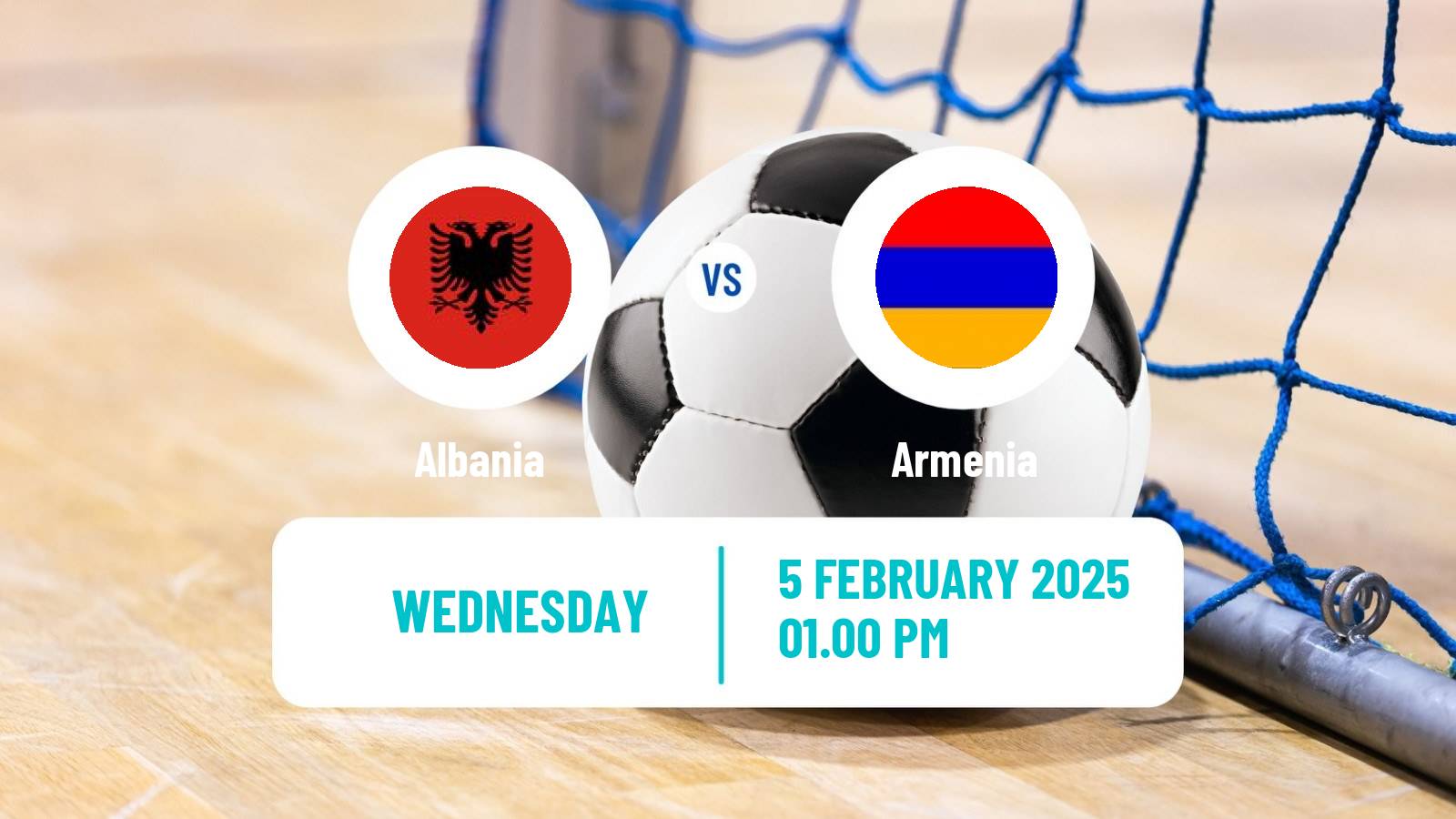 Futsal UEFA Futsal Euro Albania - Armenia