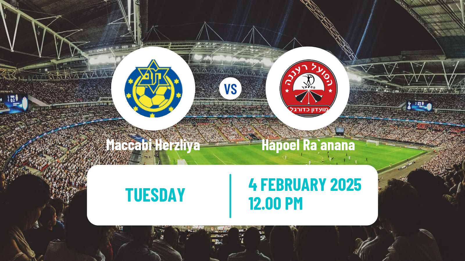 Soccer Israeli Liga Leumit Maccabi Herzliya - Hapoel Ra`anana