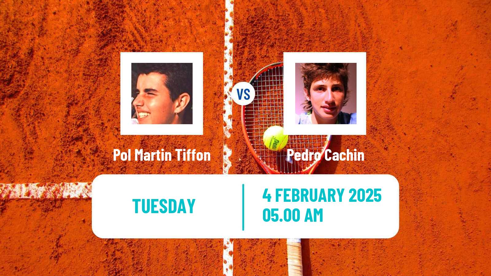 Tennis Tenerife Challenger Men Pol Martin Tiffon - Pedro Cachin