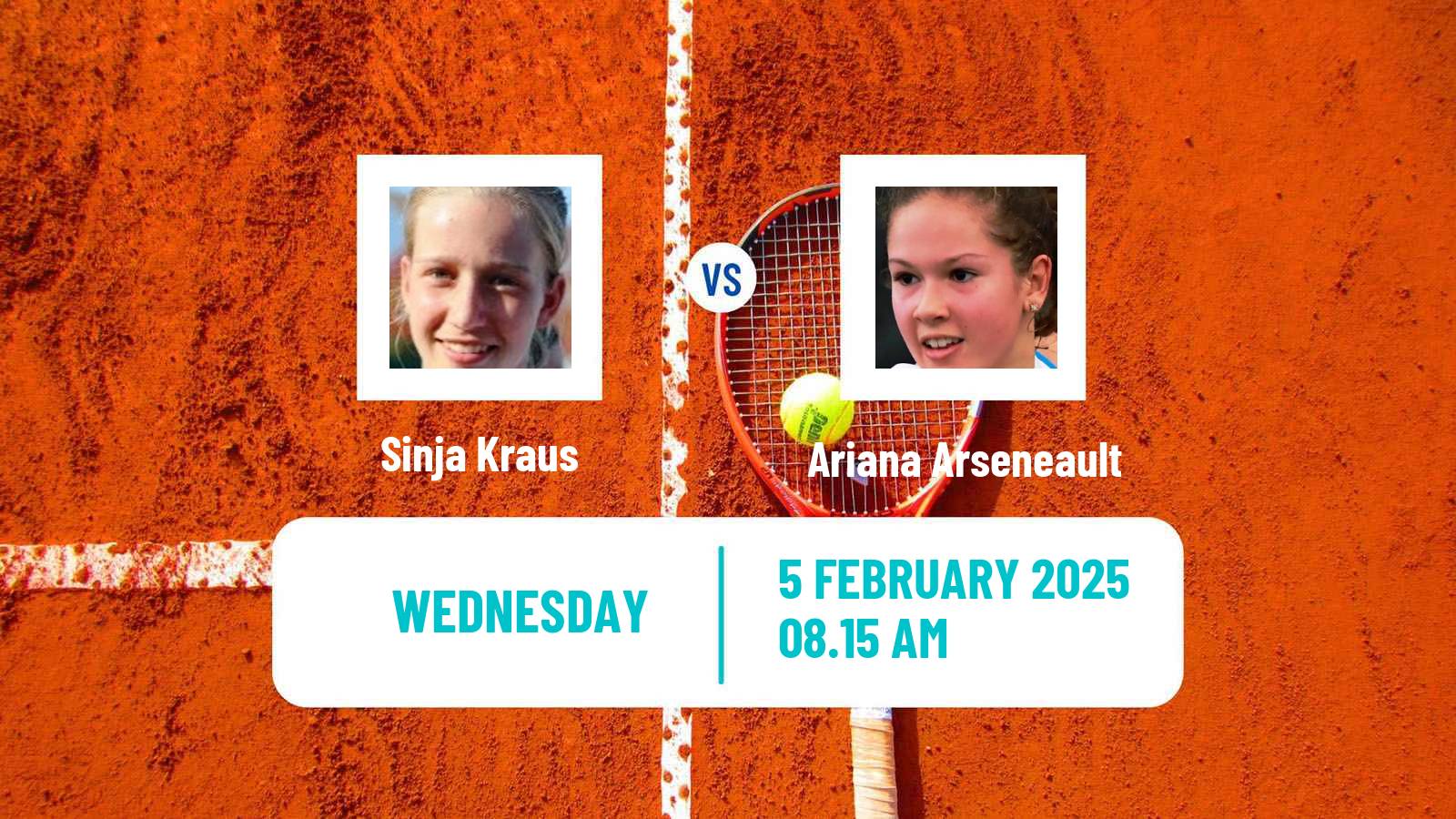 Tennis ITF W35 Herrenschwanden Women Sinja Kraus - Ariana Arseneault