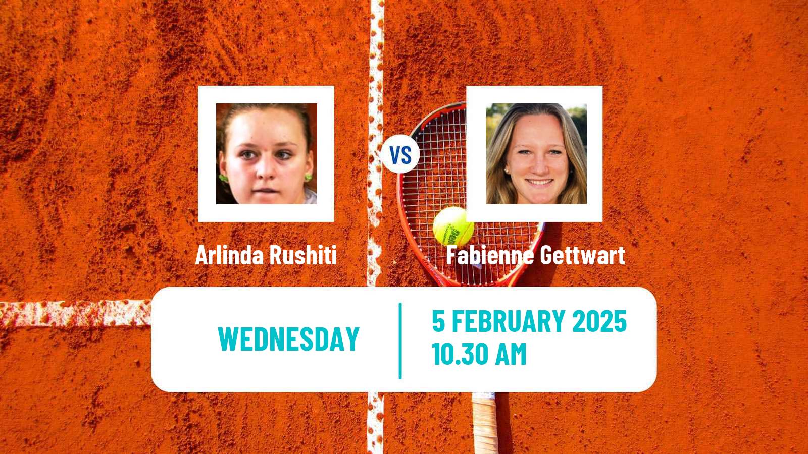 Tennis ITF W35 Herrenschwanden Women Arlinda Rushiti - Fabienne Gettwart