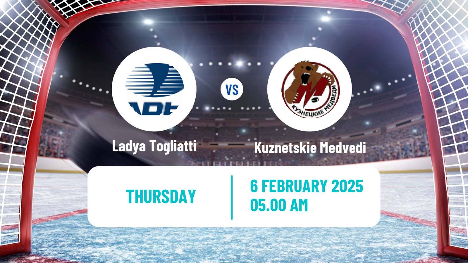 Hockey MHL Ladya Togliatti - Kuznetskie Medvedi