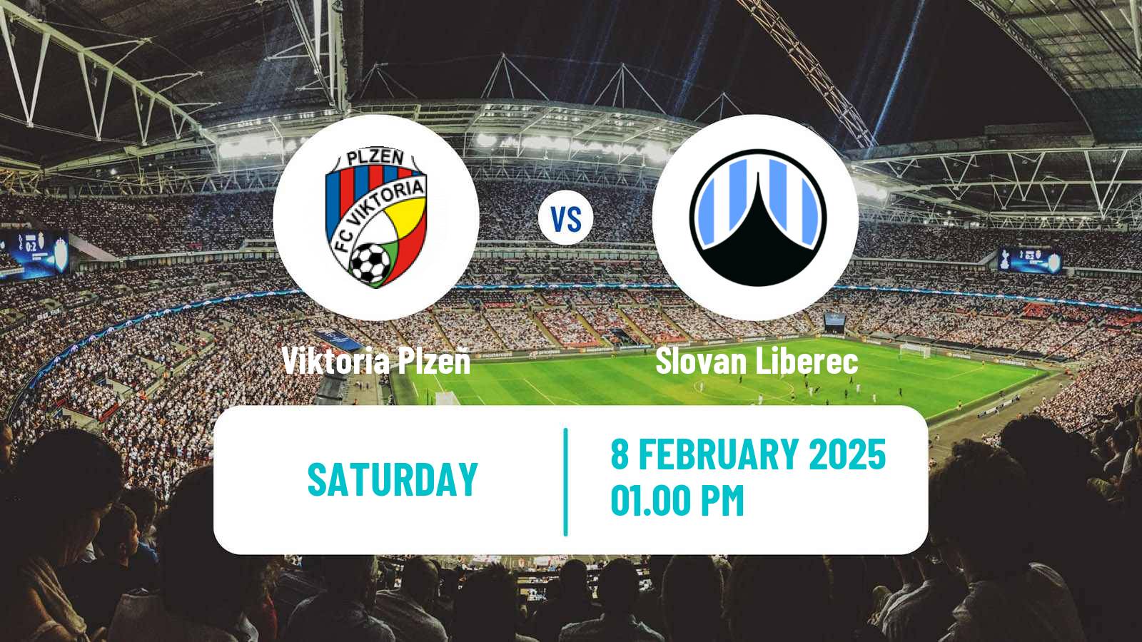 Soccer Czech 1 Liga Viktoria Plzeň - Slovan Liberec