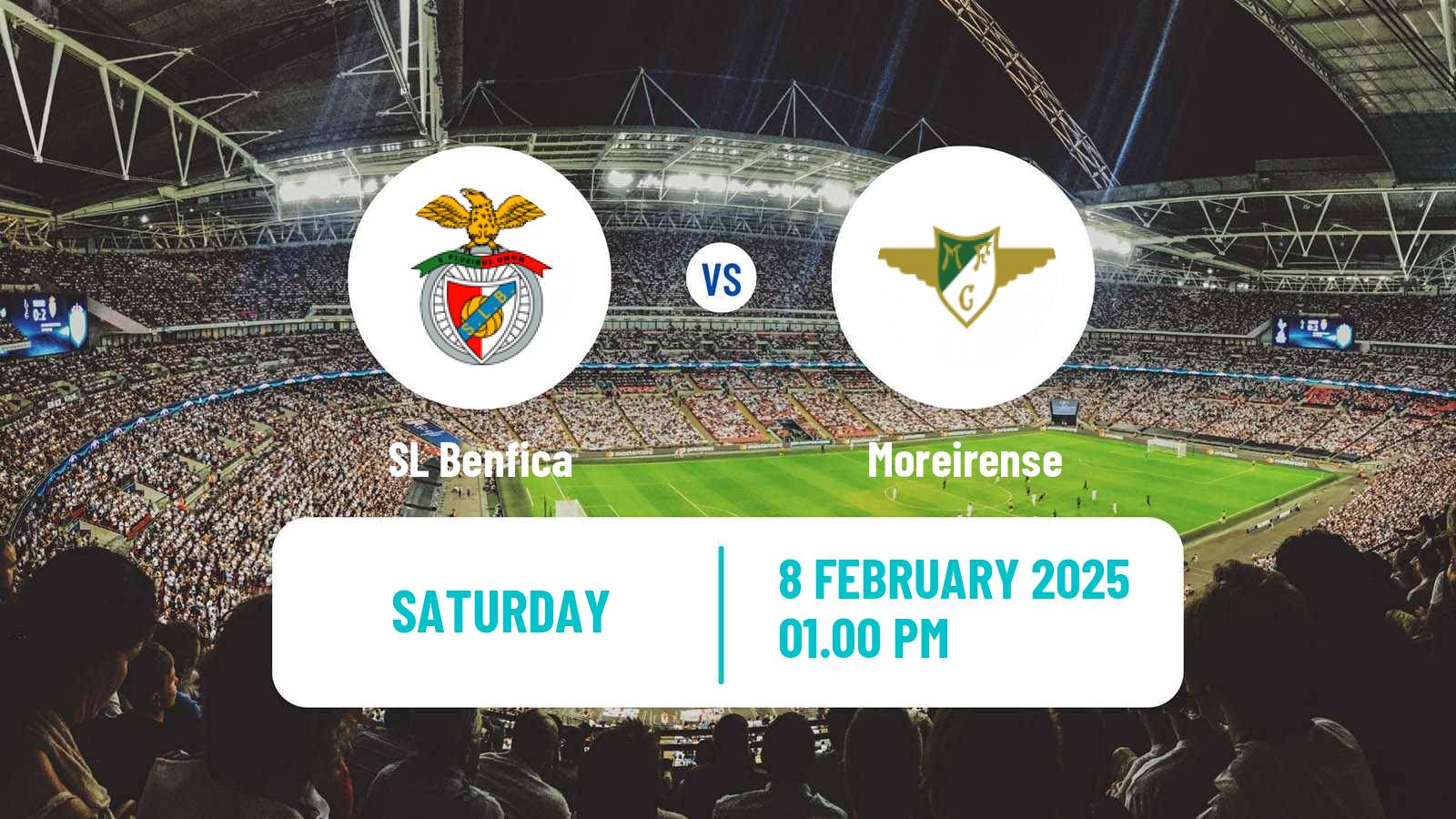 Soccer Liga Portugal Benfica - Moreirense