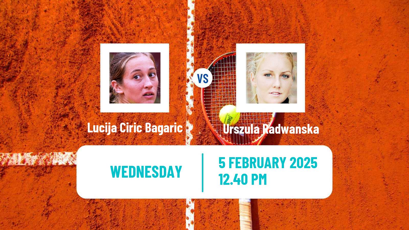 Tennis ITF W75 Leszno Women Lucija Ciric Bagaric - Urszula Radwanska