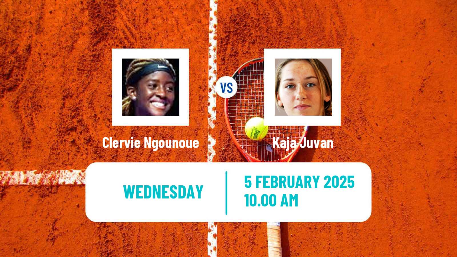 Tennis ITF W75 Leszno Women Clervie Ngounoue - Kaja Juvan