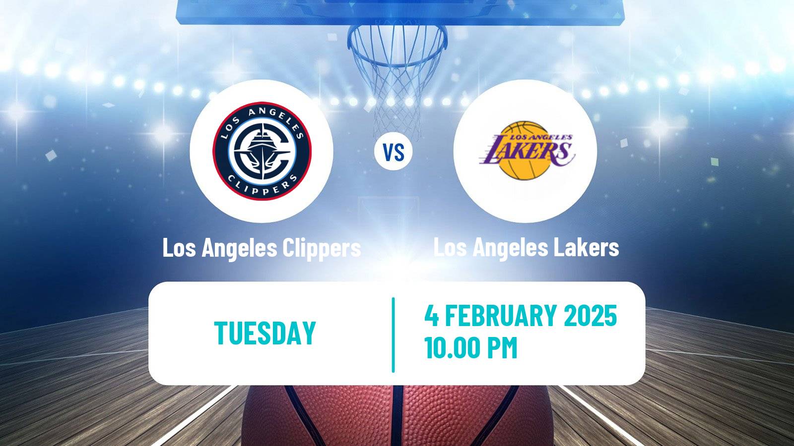 Basketball NBA Los Angeles Clippers - Los Angeles Lakers