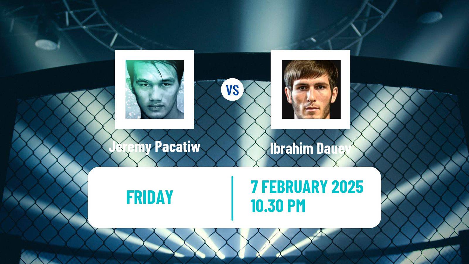 MMA Bantamweight One Championship Men Jeremy Pacatiw - Ibrahim Dauev