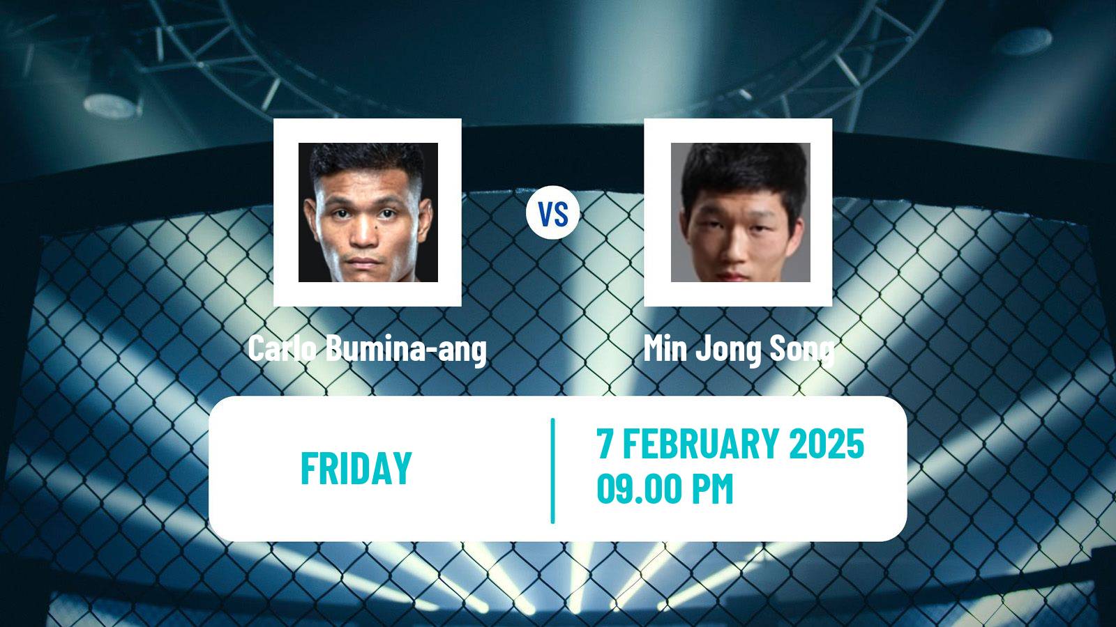 MMA Bantamweight One Championship Men Carlo Bumina-ang - Min Jong Song